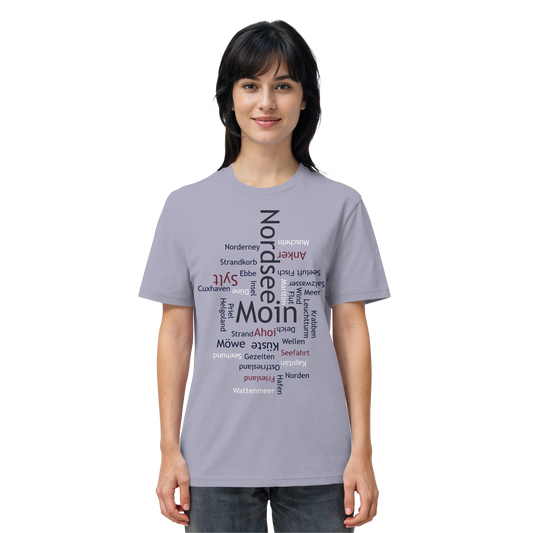 Nordsee Wortwolke | Meeresbrise spüren | Unisex Shirt Premium