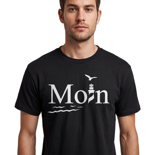 Moin | Echte Küstenliebe | Unisex Shirt