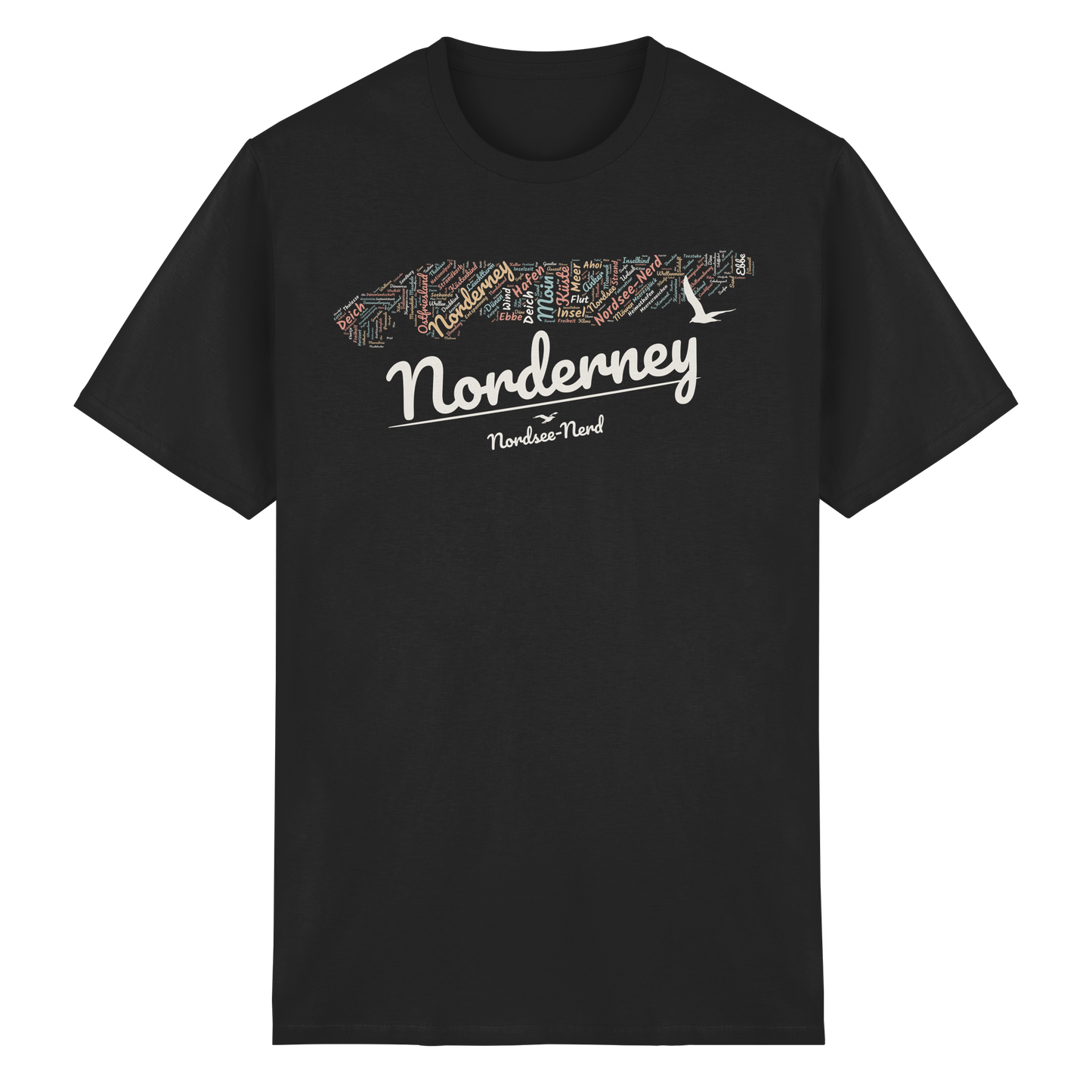 Norderney Wortwolke | Ostfriesland Insel | Unisex Shirt