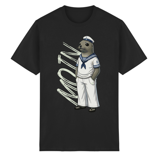 Matrose Seehund | Gruß aus dem Norden | Unisex Shirt