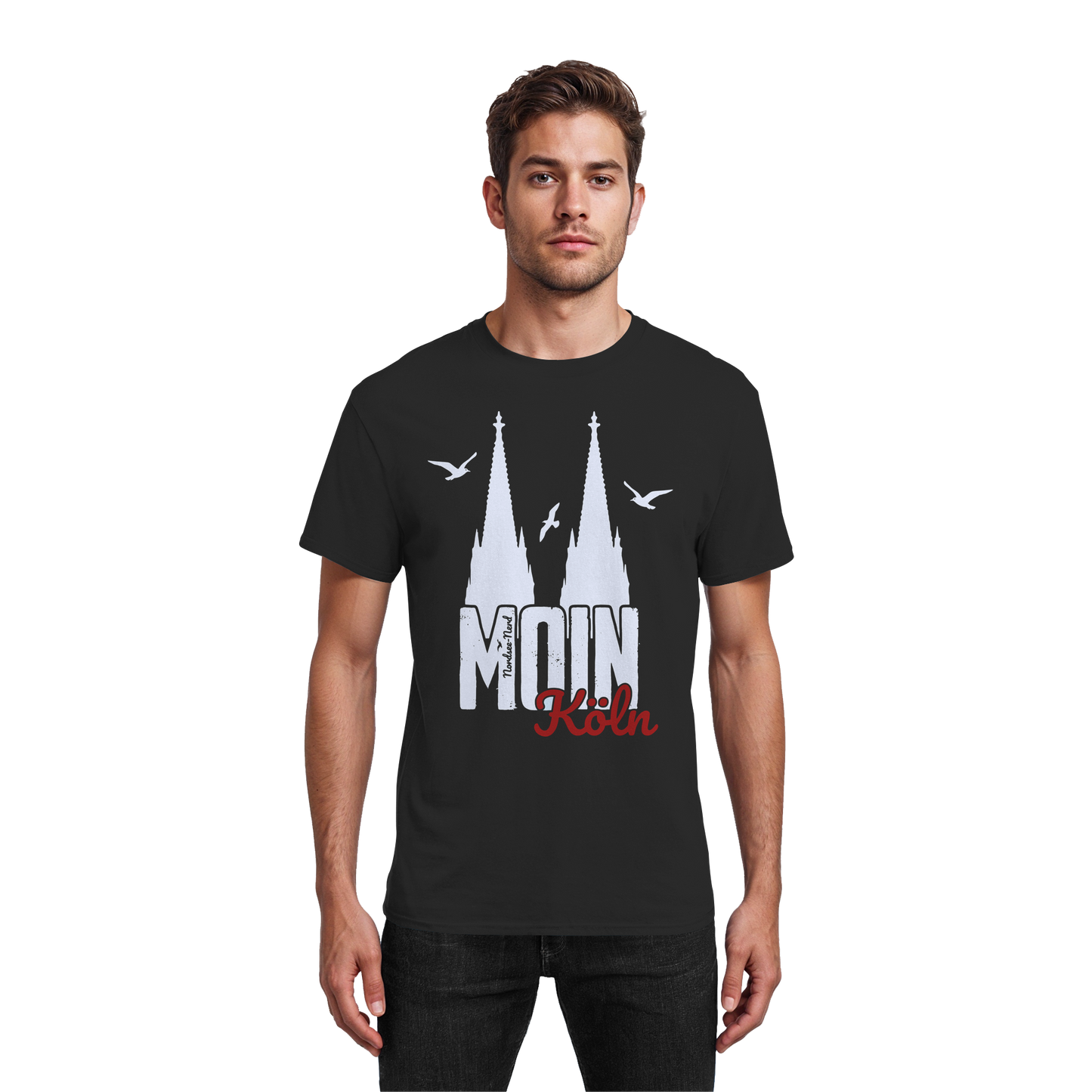Moin Köln | Gruß von der Küste | Unisex Shirt