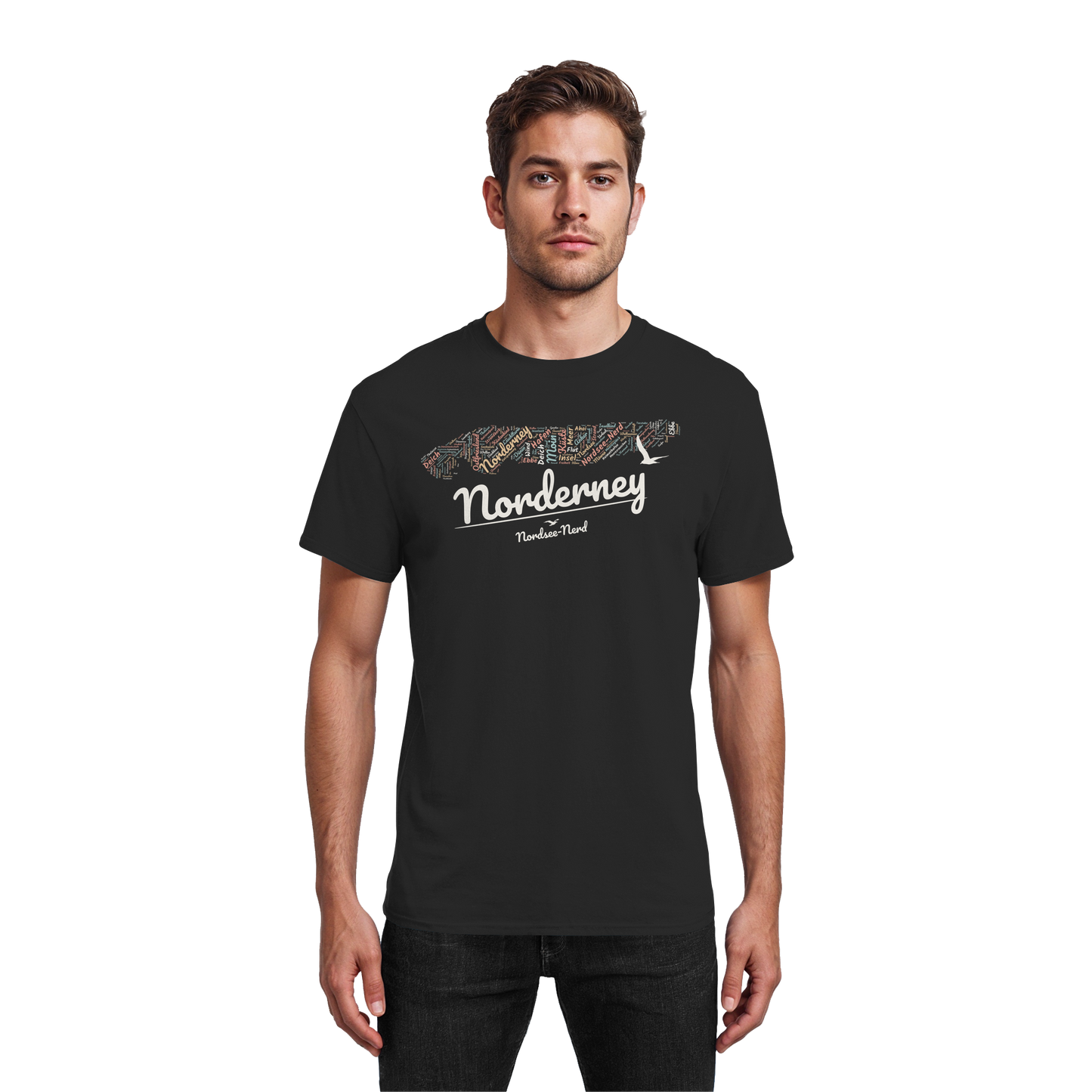 Norderney Wortwolke | Ostfriesland Insel | Unisex Shirt