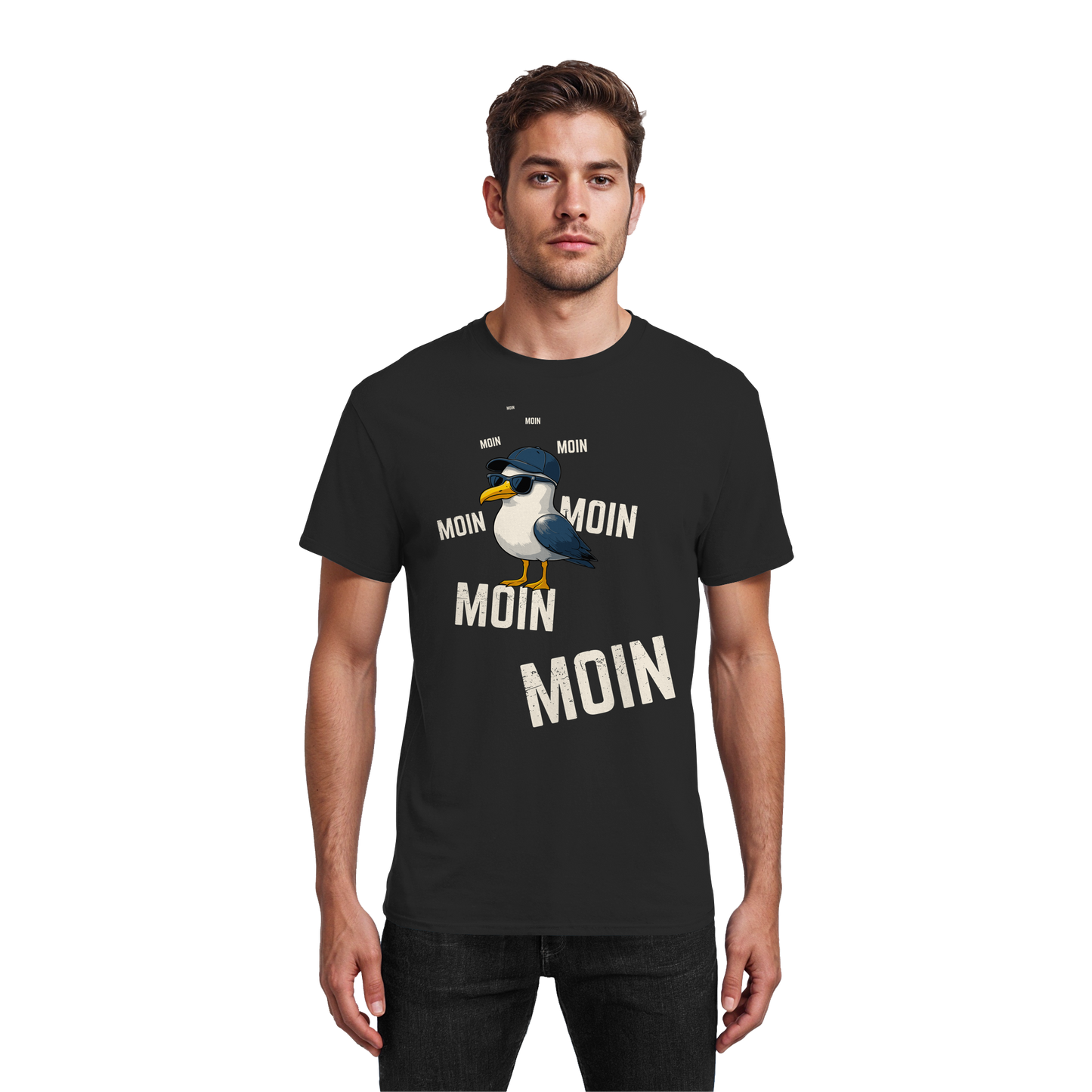 Moin Möwe | Heimat Meer | Unisex Shirt