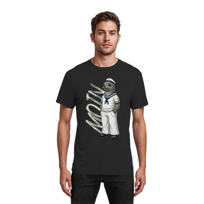 Matrose Seehund | Gruß aus dem Norden | Unisex Shirt