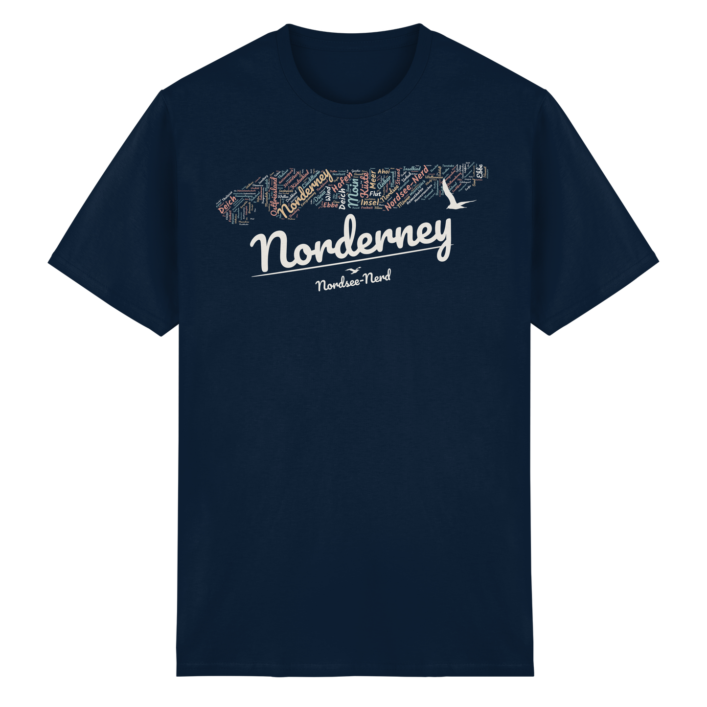 Norderney Wortwolke | Ostfriesland Insel | Unisex Shirt