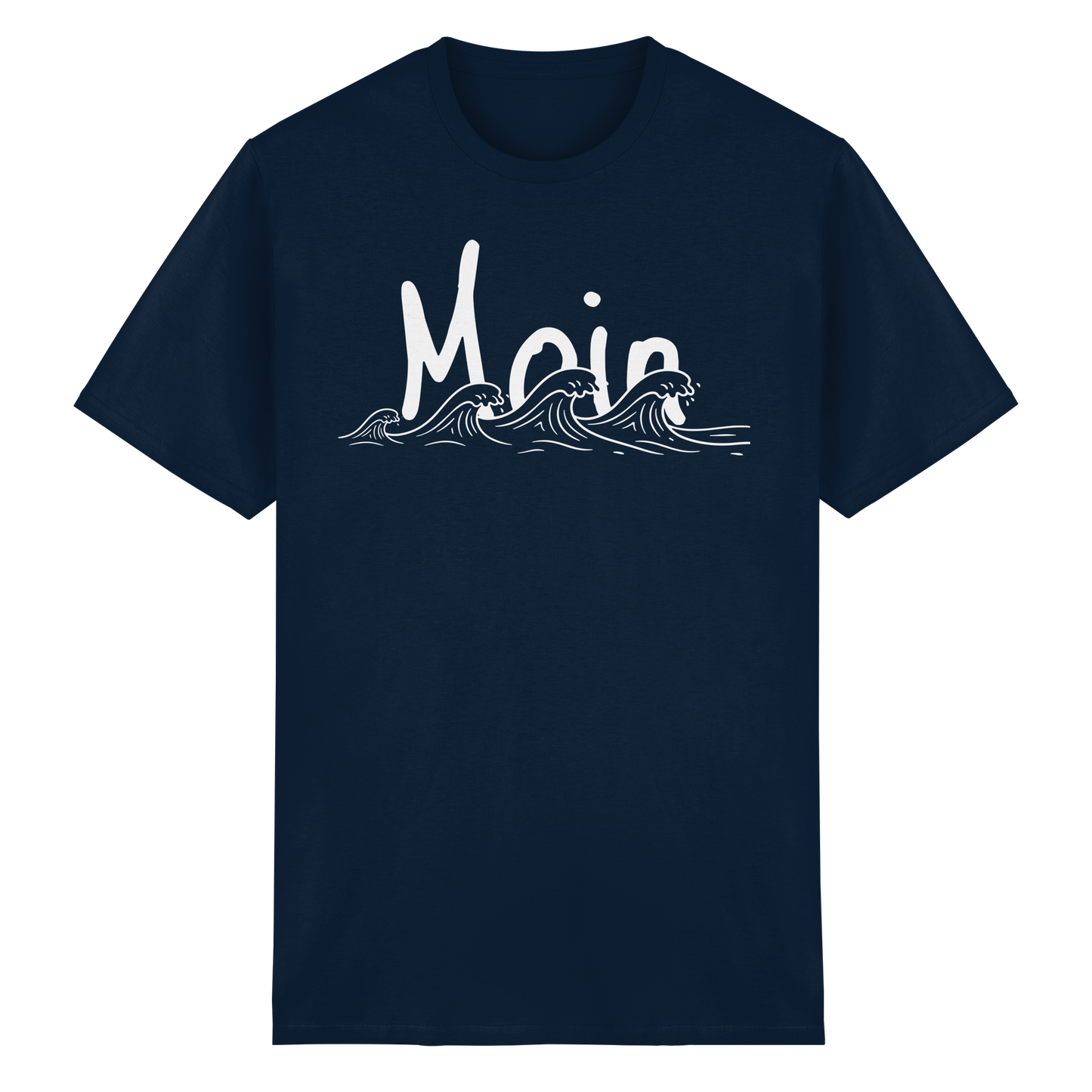 Moin & Wellen | Ebbe trifft Flut | Unisex Shirt