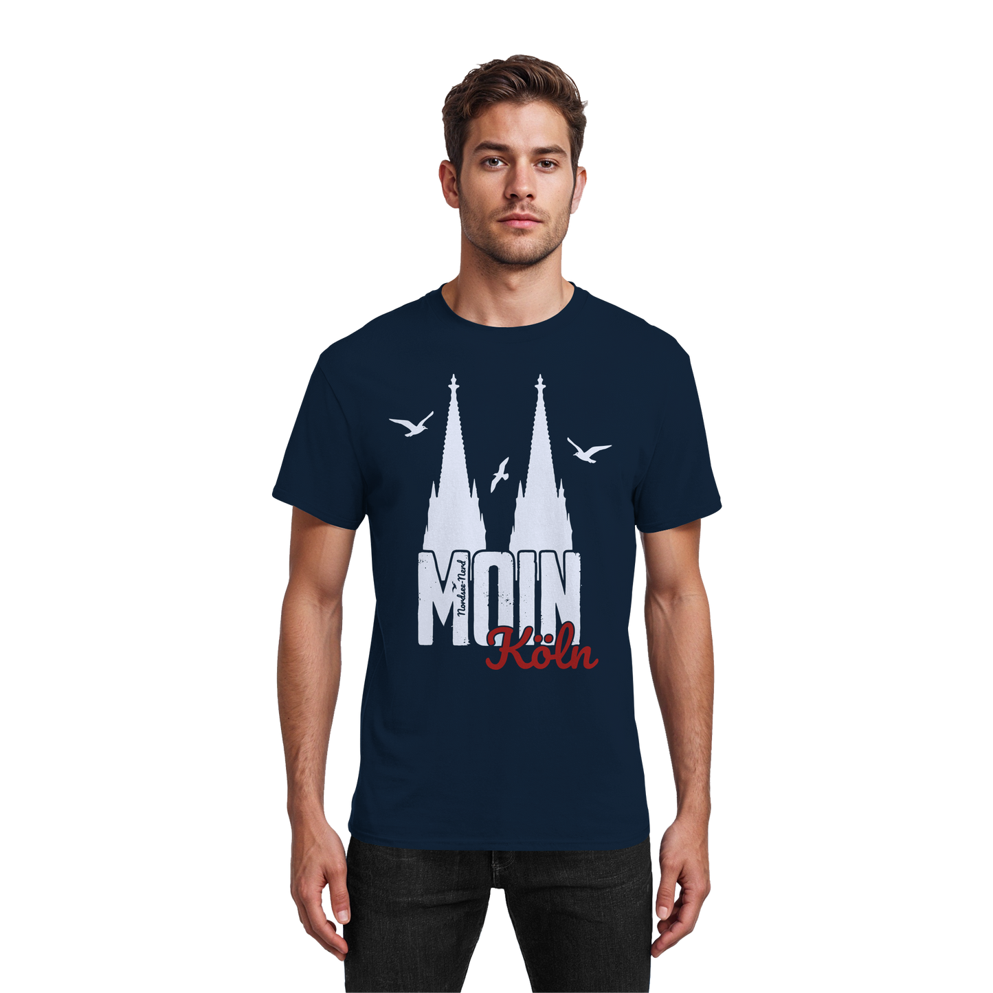 Moin Köln | Gruß von der Küste | Unisex Shirt