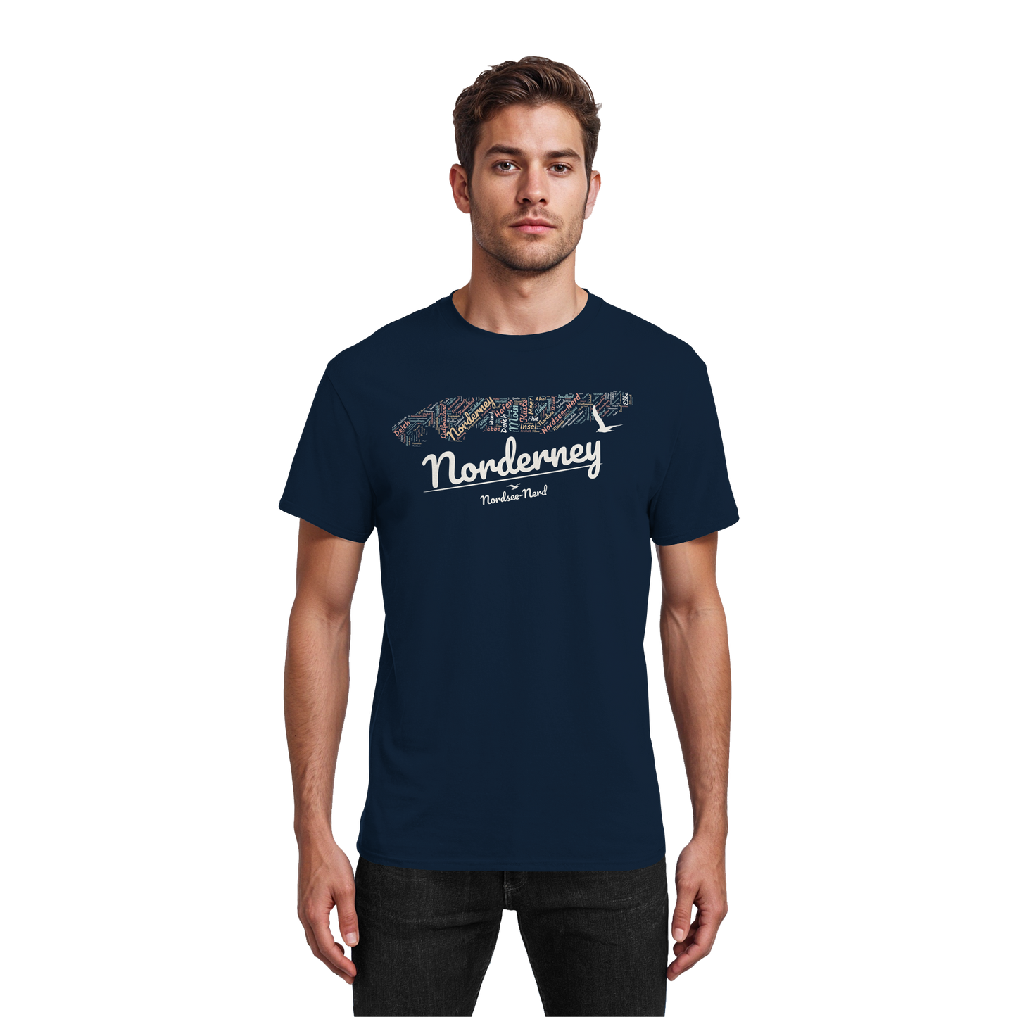 Norderney Wortwolke | Ostfriesland Insel | Unisex Shirt