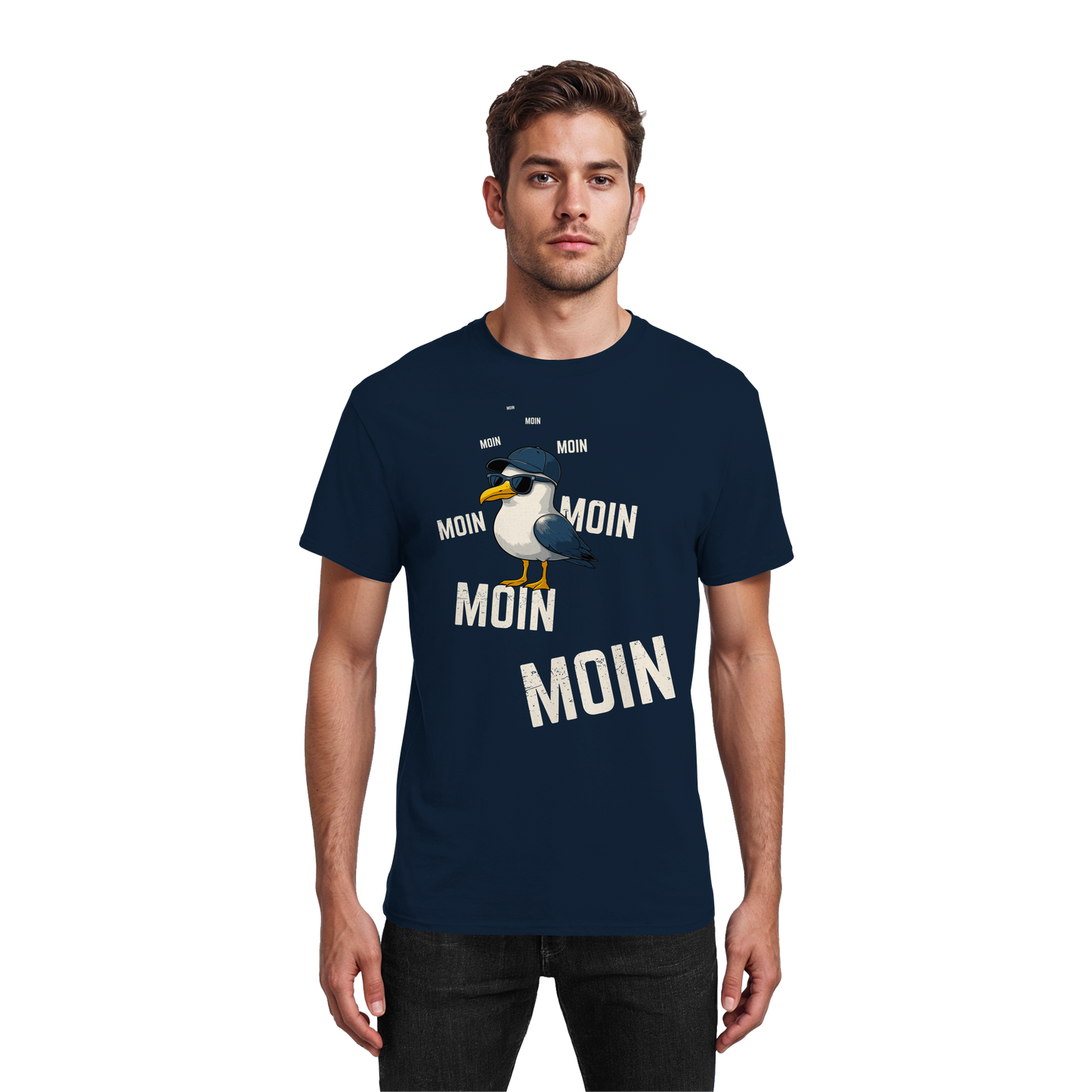 Moin Möwe | Heimat Meer | Unisex Shirt
