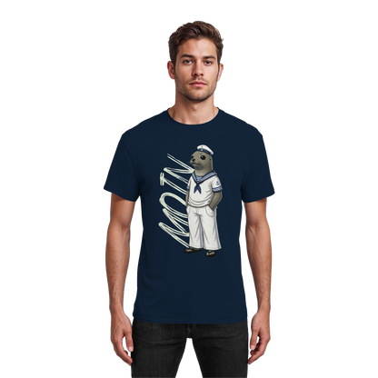 Matrose Seehund | Gruß aus dem Norden | Unisex Shirt