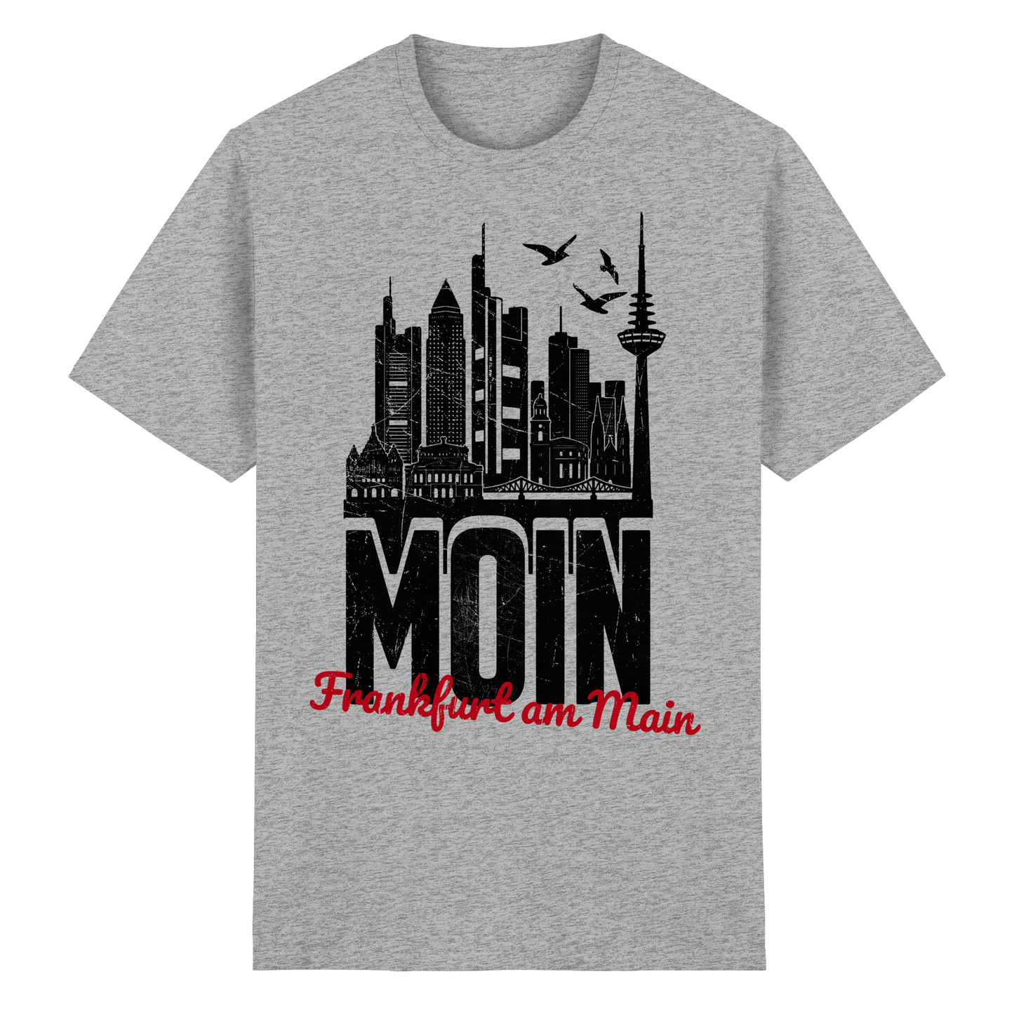 Moin Frankfurt am Main | Gruß von der Küste | Unisex Shirt