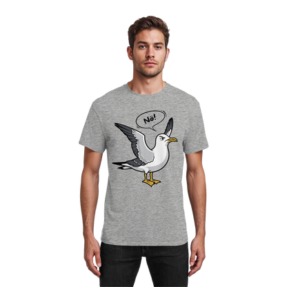 Möwe sagt Nö! | Küstenhumor | Unisex Shirt