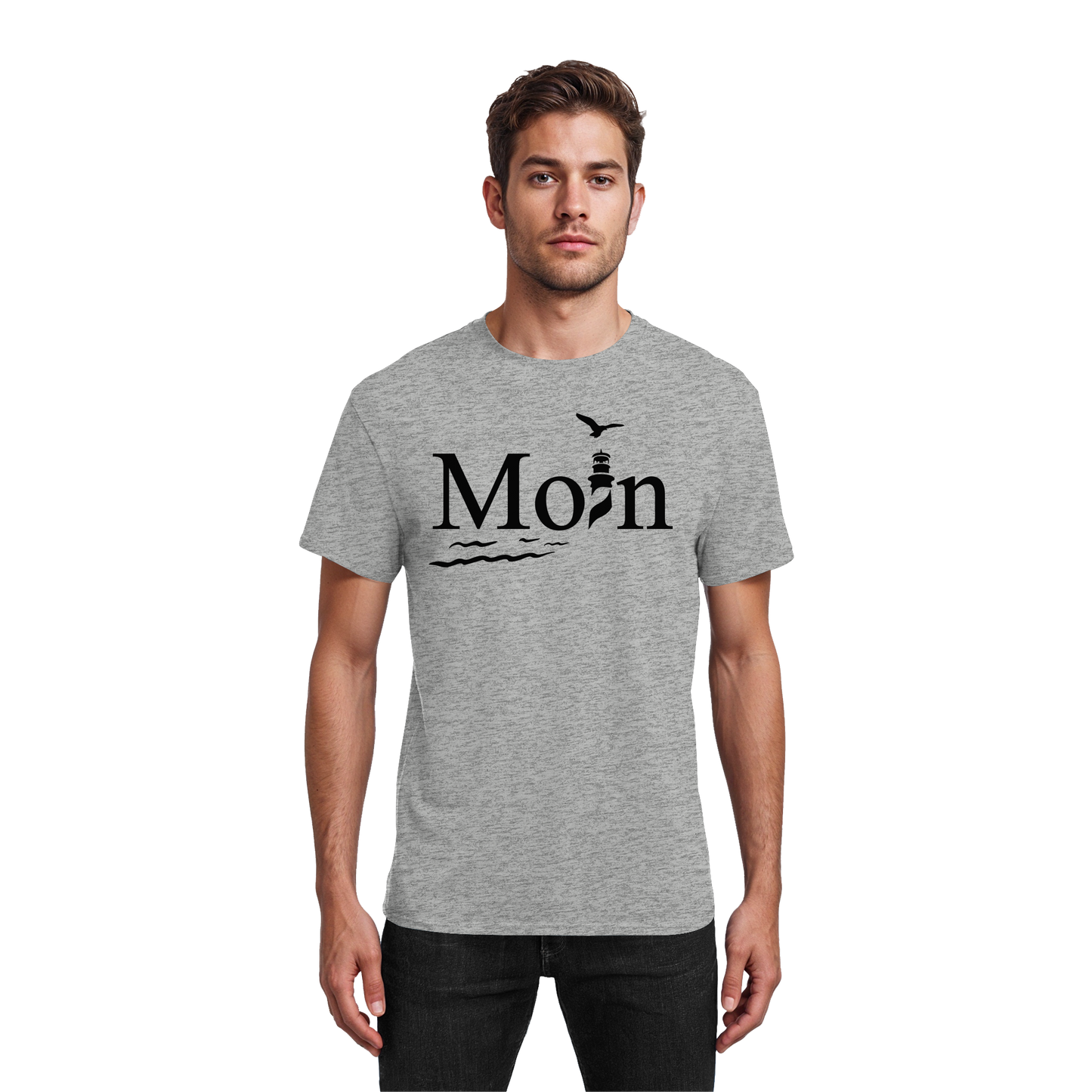 Moin | Echte Küstenliebe | Unisex Shirt