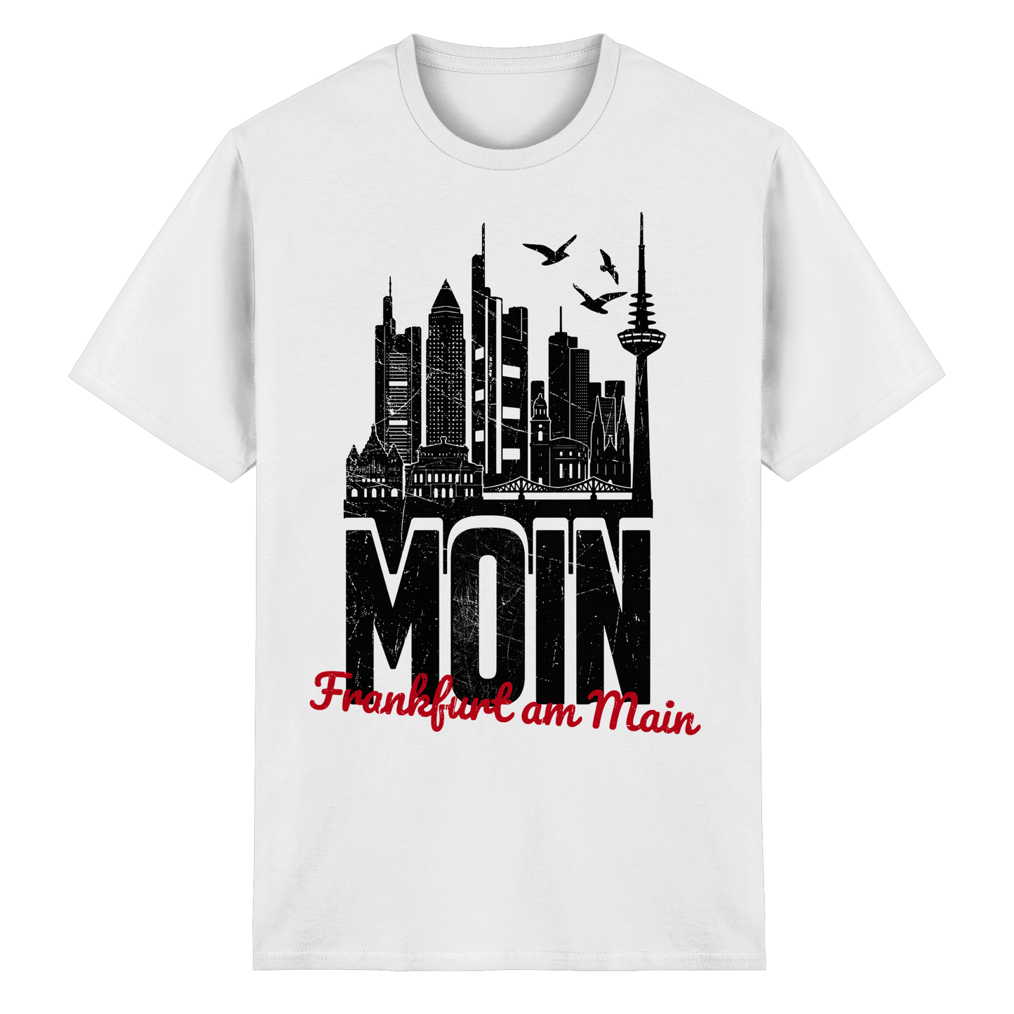 Moin Frankfurt am Main | Gruß von der Küste | Unisex Shirt