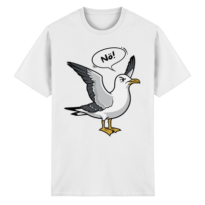 Möwe sagt Nö! | Küstenhumor | Unisex Shirt