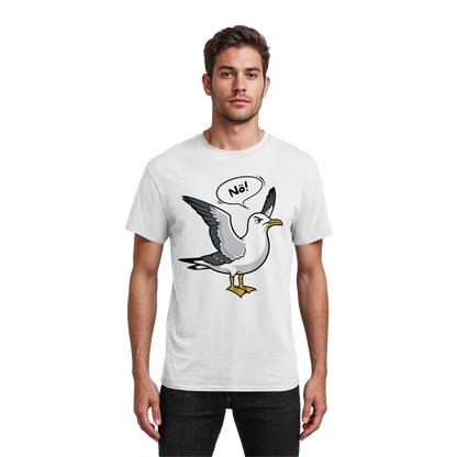 Möwe sagt Nö! | Küstenhumor | Unisex Shirt