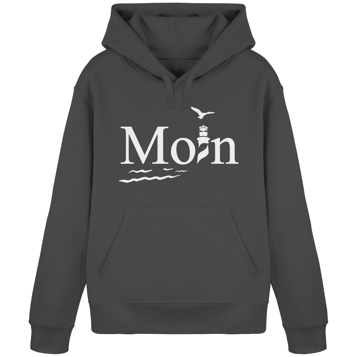 Moin Leuchtturm | Sehnsucht Nordsee | Unisex Hoodie Premium