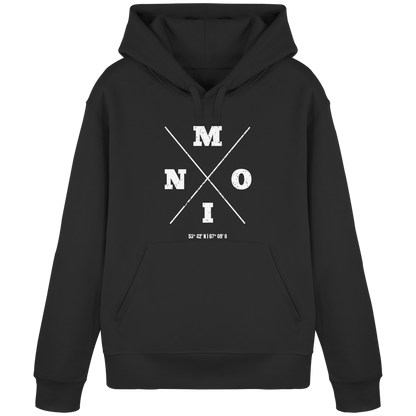 Moin Koordinaten | Geborgenheit am Deich | Unisex Hoodie Premium