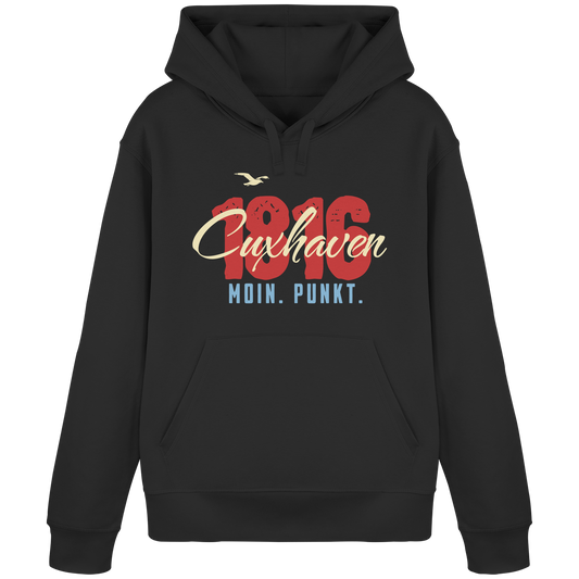 Cuxhaven 1816 | Premium Hoodie | Bio-Baumwolle