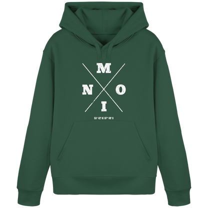 Moin Koordinaten | Geborgenheit am Deich | Unisex Hoodie Premium
