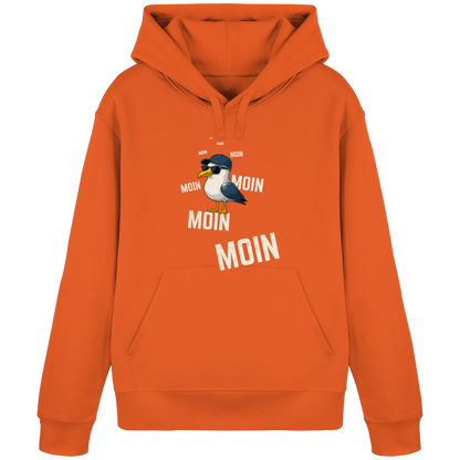 Moin Möwe | Echtes Küstenfeeling | Unisex Hoodie Premium