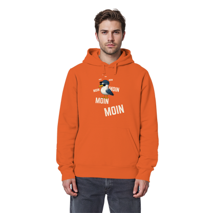 Moin Möwe | Echtes Küstenfeeling | Unisex Hoodie Premium