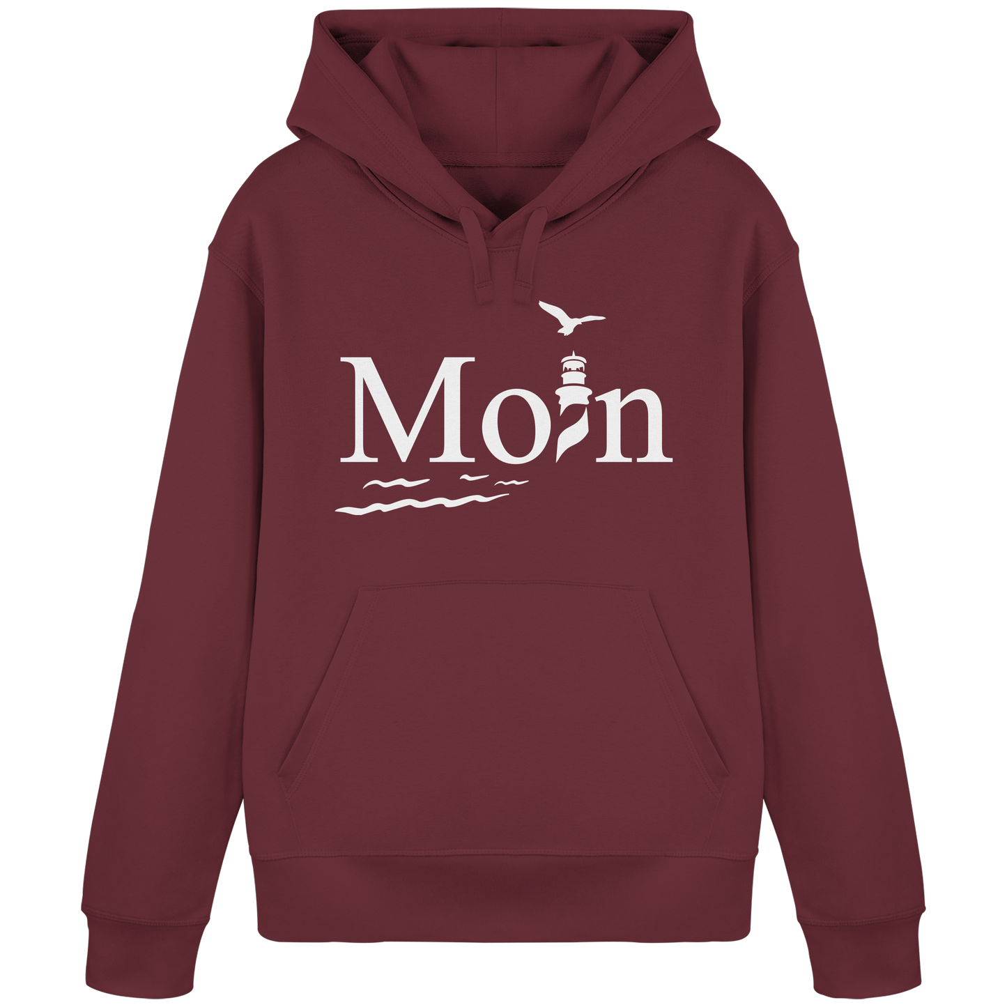 Moin Leuchtturm | Sehnsucht Nordsee | Unisex Hoodie Premium