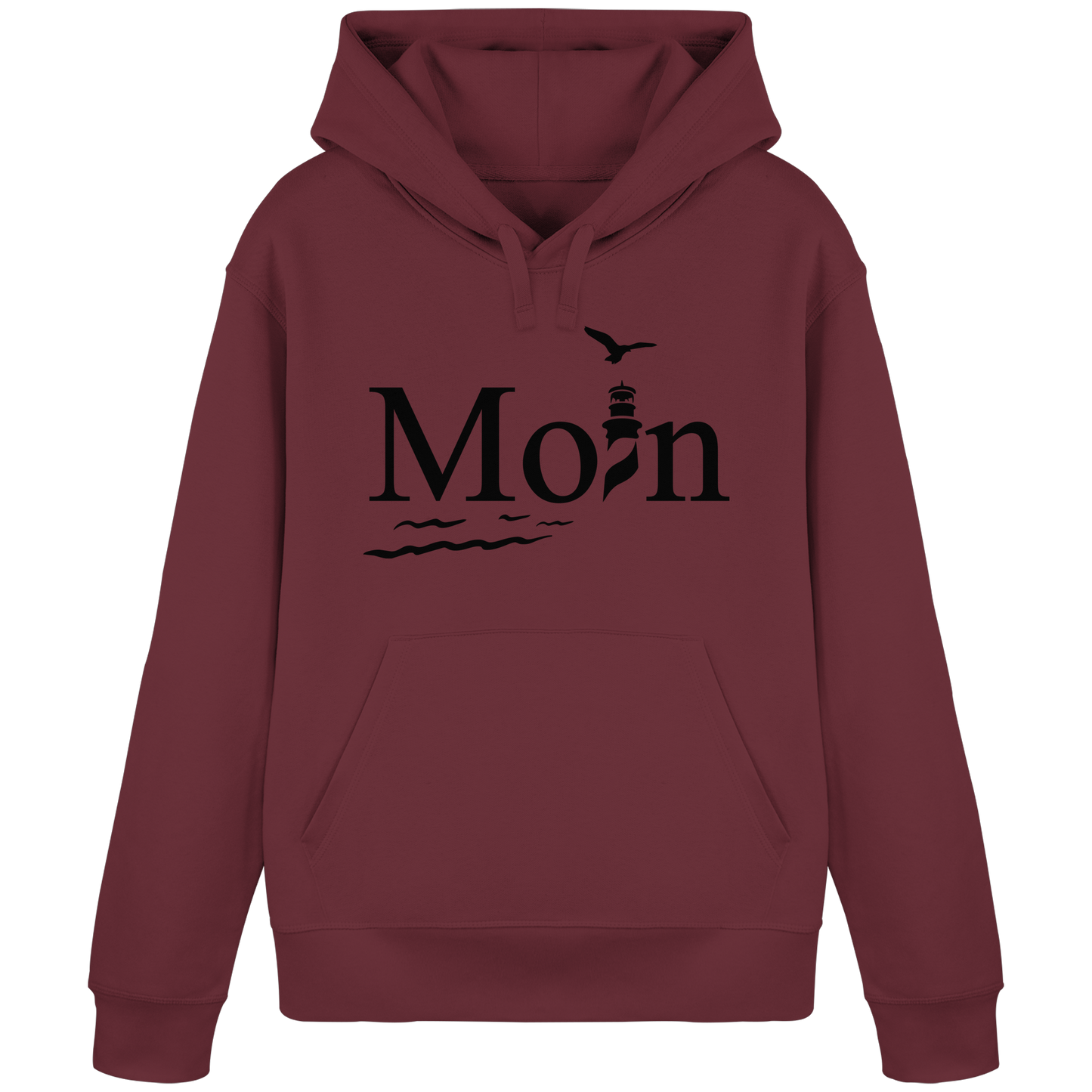 Moin Leuchtturm | Heimatliebe pur | Unisex Hoodie Premium