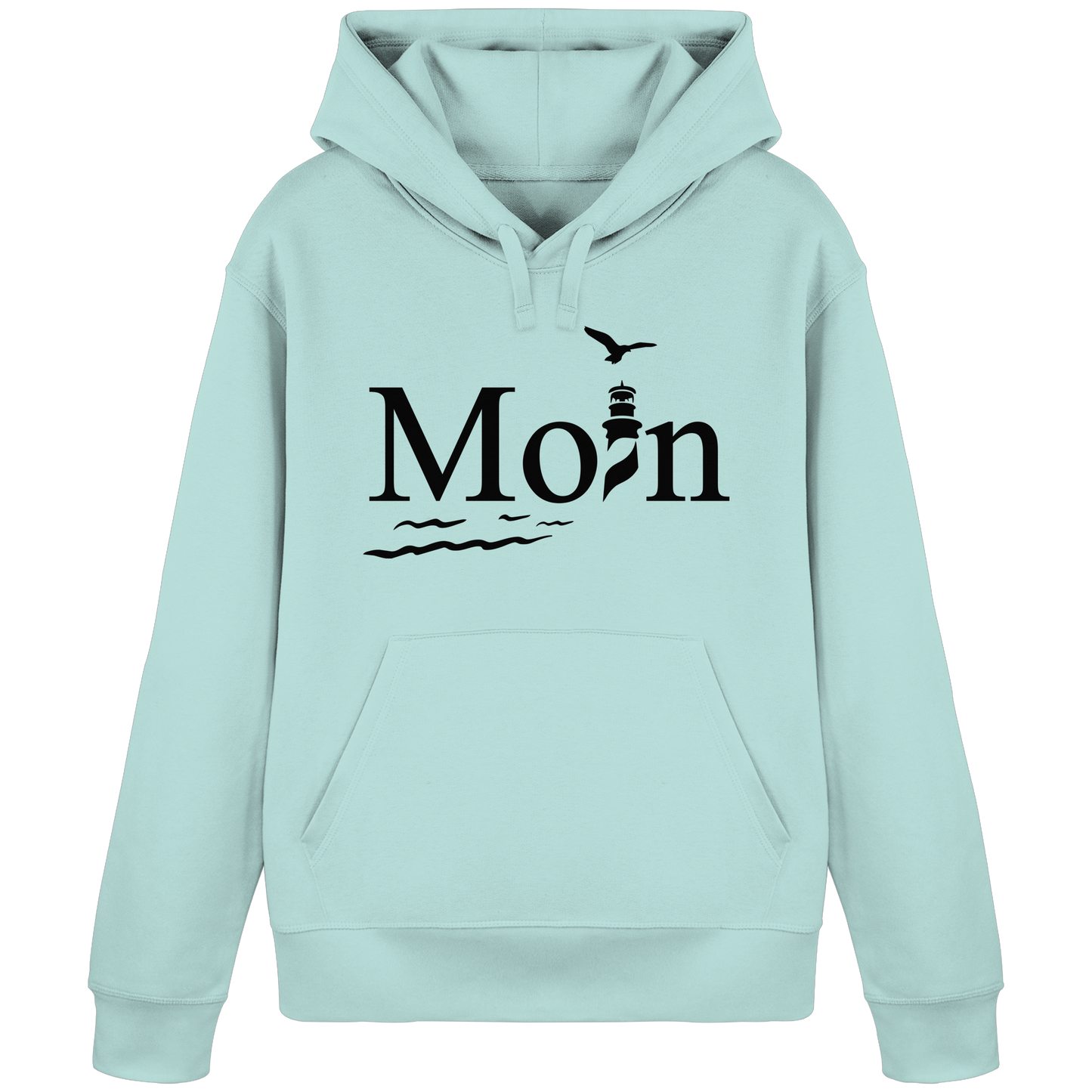 Moin Leuchtturm | Heimatliebe pur | Unisex Hoodie Premium