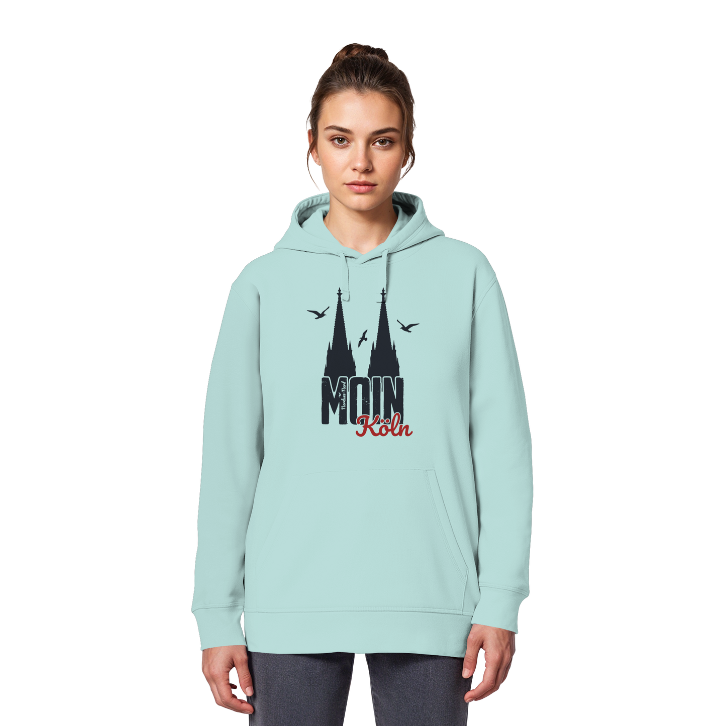 Moin Köln | Gruß von der Küste | Unisex Hoodie Premium