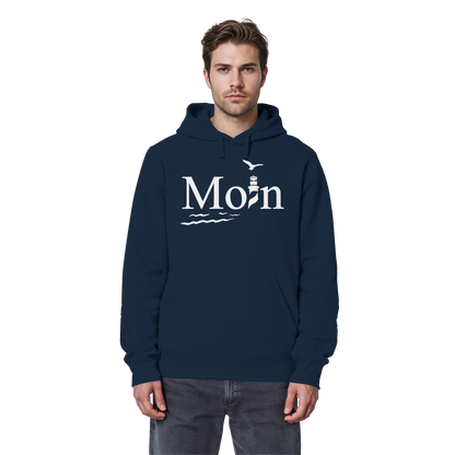 Moin Leuchtturm | Sehnsucht Nordsee | Unisex Hoodie Premium