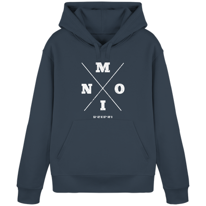 Moin Koordinaten | Geborgenheit am Deich | Unisex Hoodie Premium