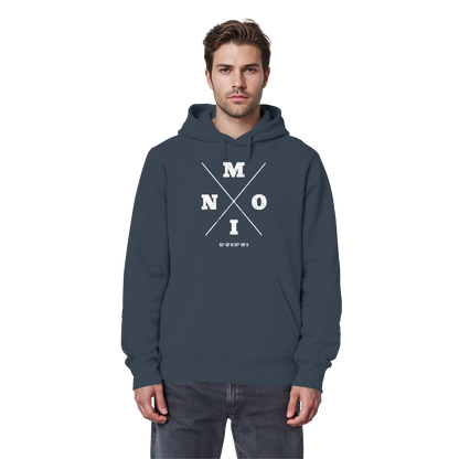 Moin Koordinaten | Geborgenheit am Deich | Unisex Hoodie Premium