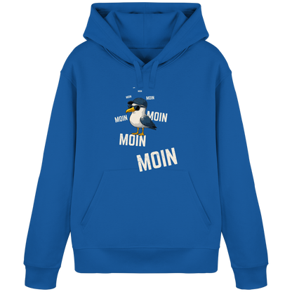 Moin Möwe | Echtes Küstenfeeling | Unisex Hoodie Premium