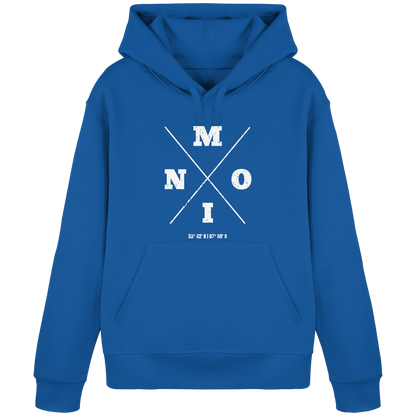 Moin Koordinaten | Geborgenheit am Deich | Unisex Hoodie Premium