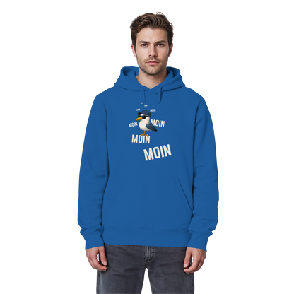 Moin Möwe | Echtes Küstenfeeling | Unisex Hoodie Premium
