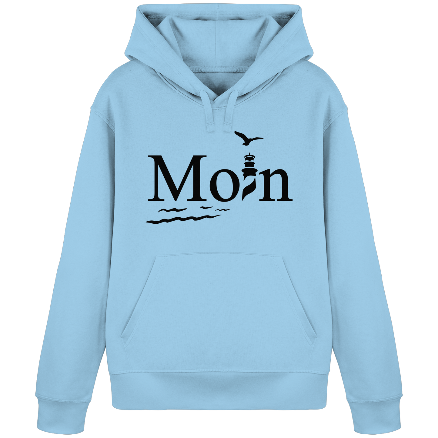 Moin Leuchtturm | Heimatliebe pur | Unisex Hoodie Premium