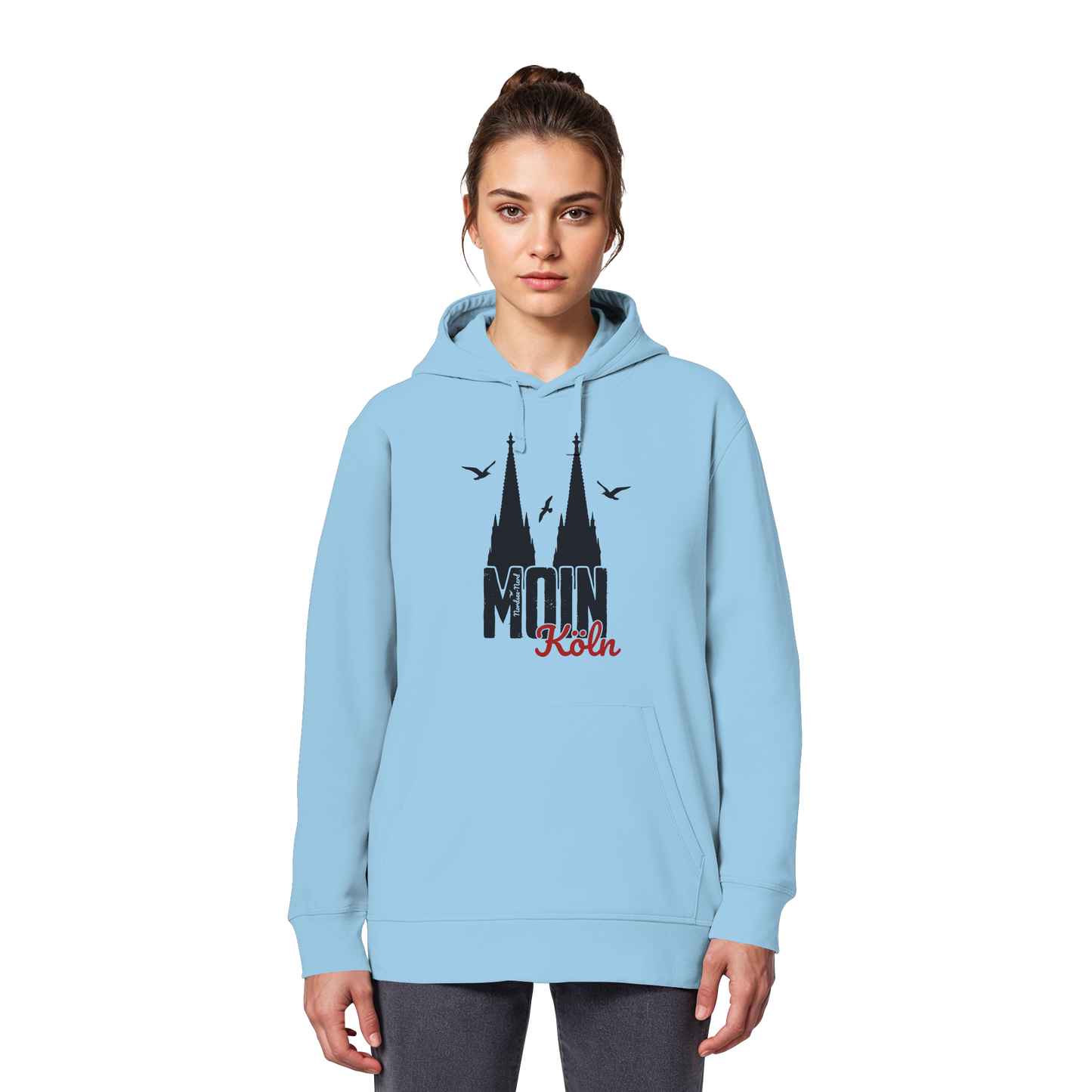 Moin Köln | Gruß von der Küste | Unisex Hoodie Premium