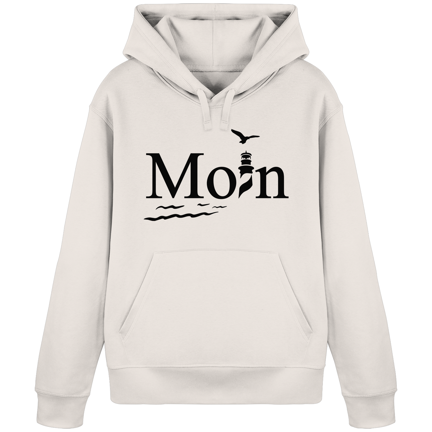 Moin Leuchtturm | Heimatliebe pur | Unisex Hoodie Premium