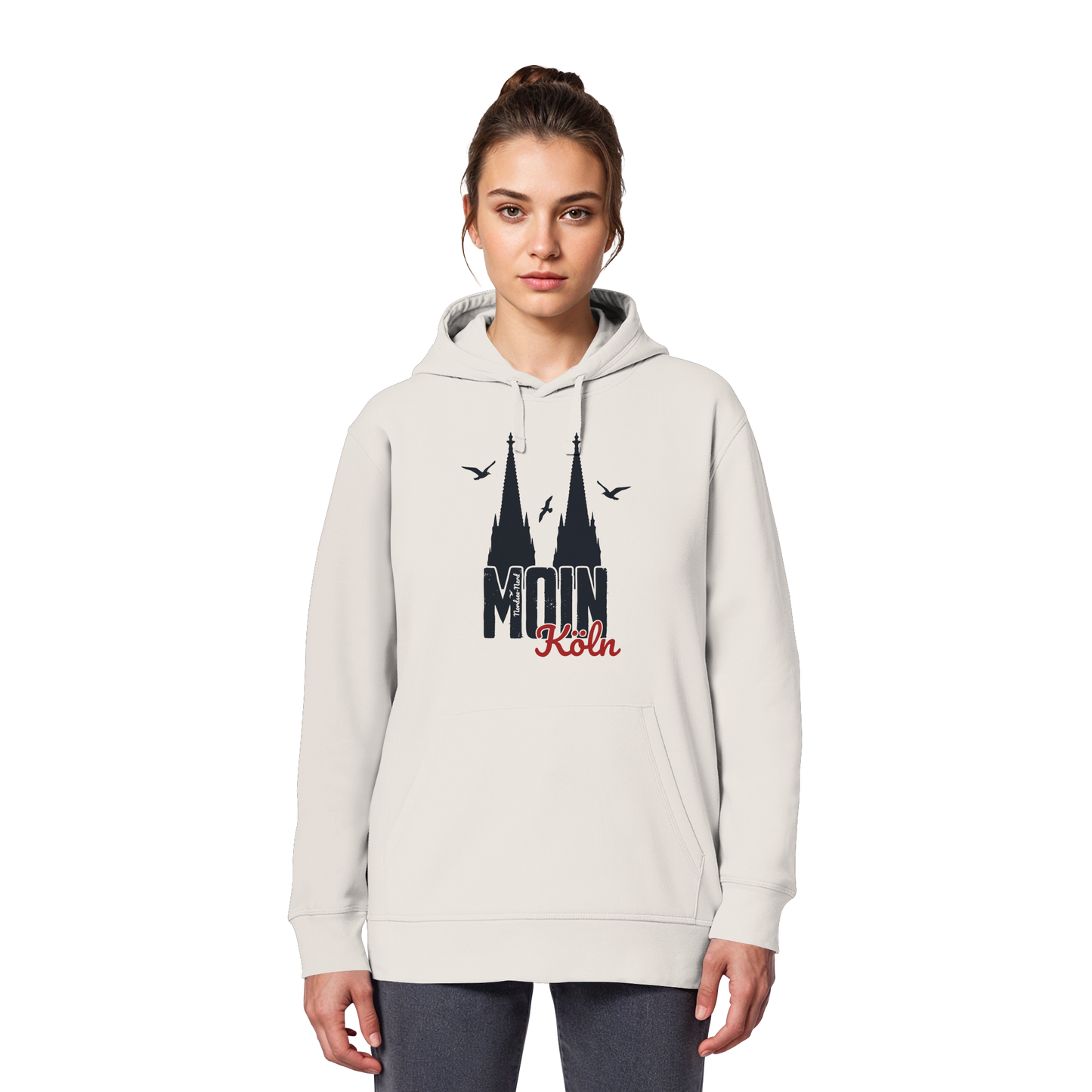 Moin Köln | Gruß von der Küste | Unisex Hoodie Premium
