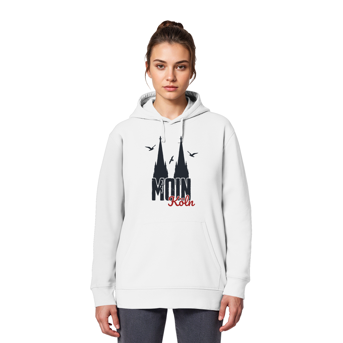 Moin Köln | Gruß von der Küste | Unisex Hoodie Premium