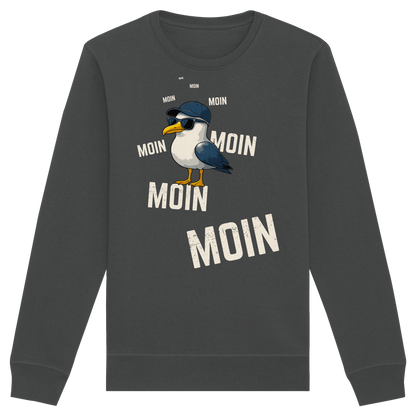 Moin Möwe | Urlaubsgefühl Nordsee | Unisex Sweatshirt Premium