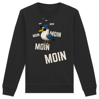 Moin Möwe | Urlaubsgefühl Nordsee | Unisex Sweatshirt Premium