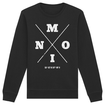 Moin Koordinaten | Lieblingsplatz am Meer | Unisex Sweatshirt Premium