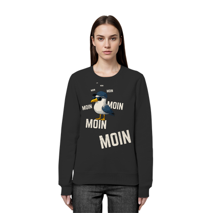 Moin Möwe | Urlaubsgefühl Nordsee | Unisex Sweatshirt Premium