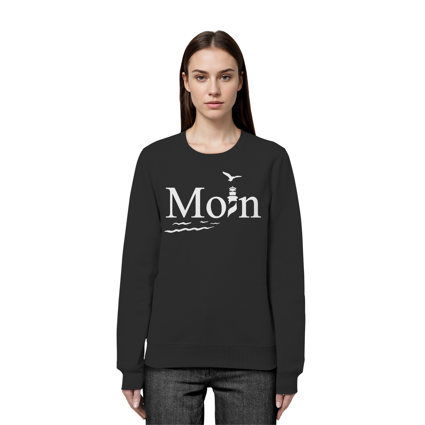 Moin Leuchtturm | Sehnsucht Nordsee | Unisex Sweatshirt Premium