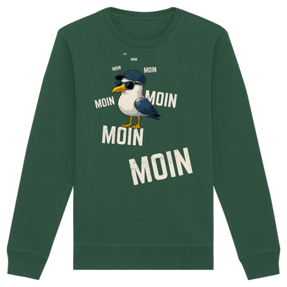 Moin Möwe | Urlaubsgefühl Nordsee | Unisex Sweatshirt Premium