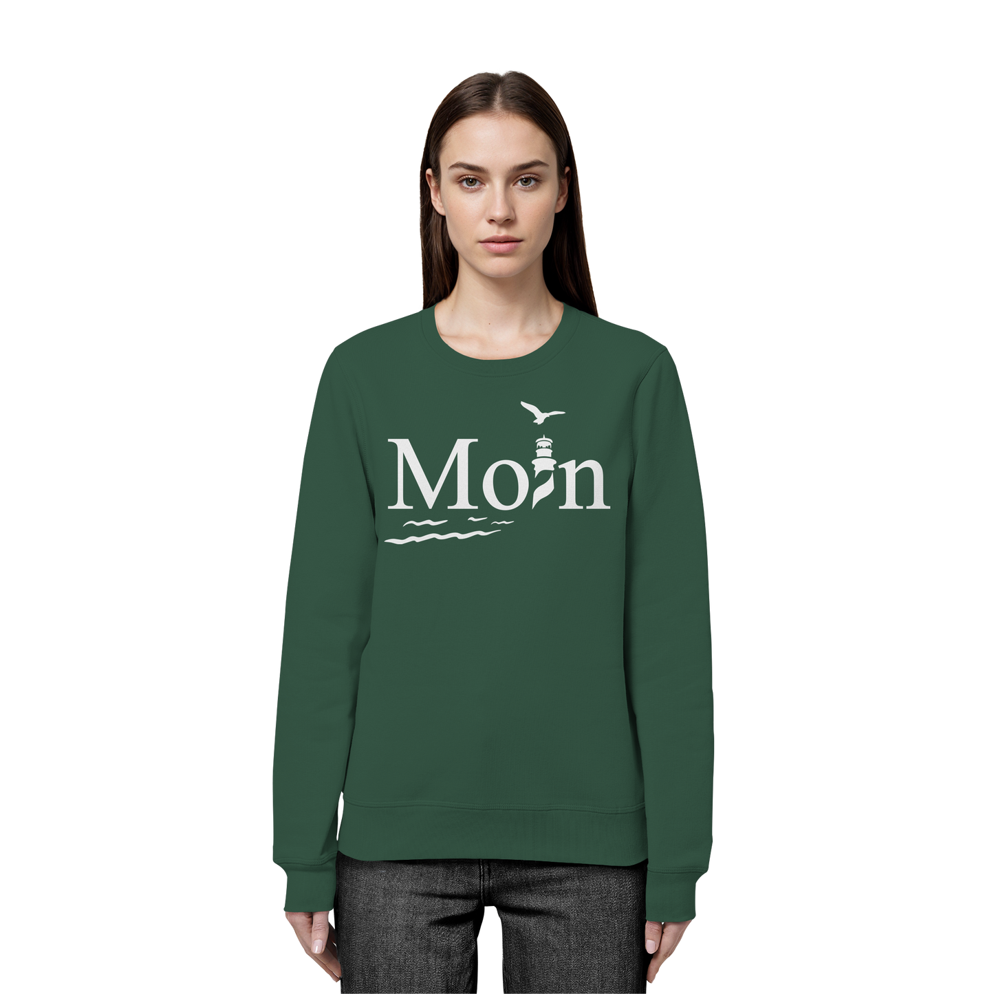 Moin Leuchtturm | Sehnsucht Nordsee | Unisex Sweatshirt Premium