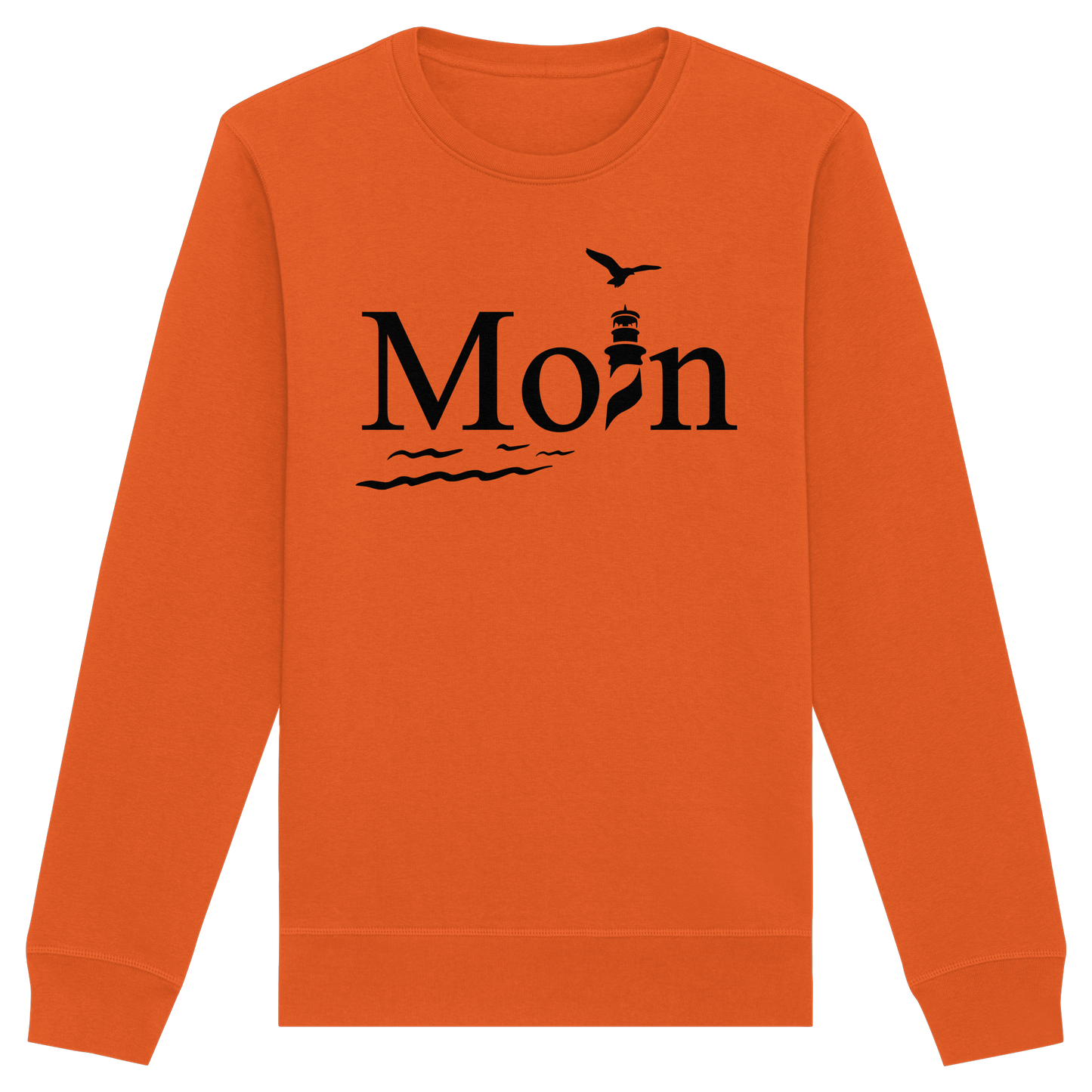 Moin Leuchtturm | Küstenliebe zeigen | Unisex Sweatshirt Premium