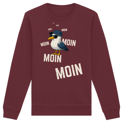 Moin Möwe | Urlaubsgefühl Nordsee | Unisex Sweatshirt Premium